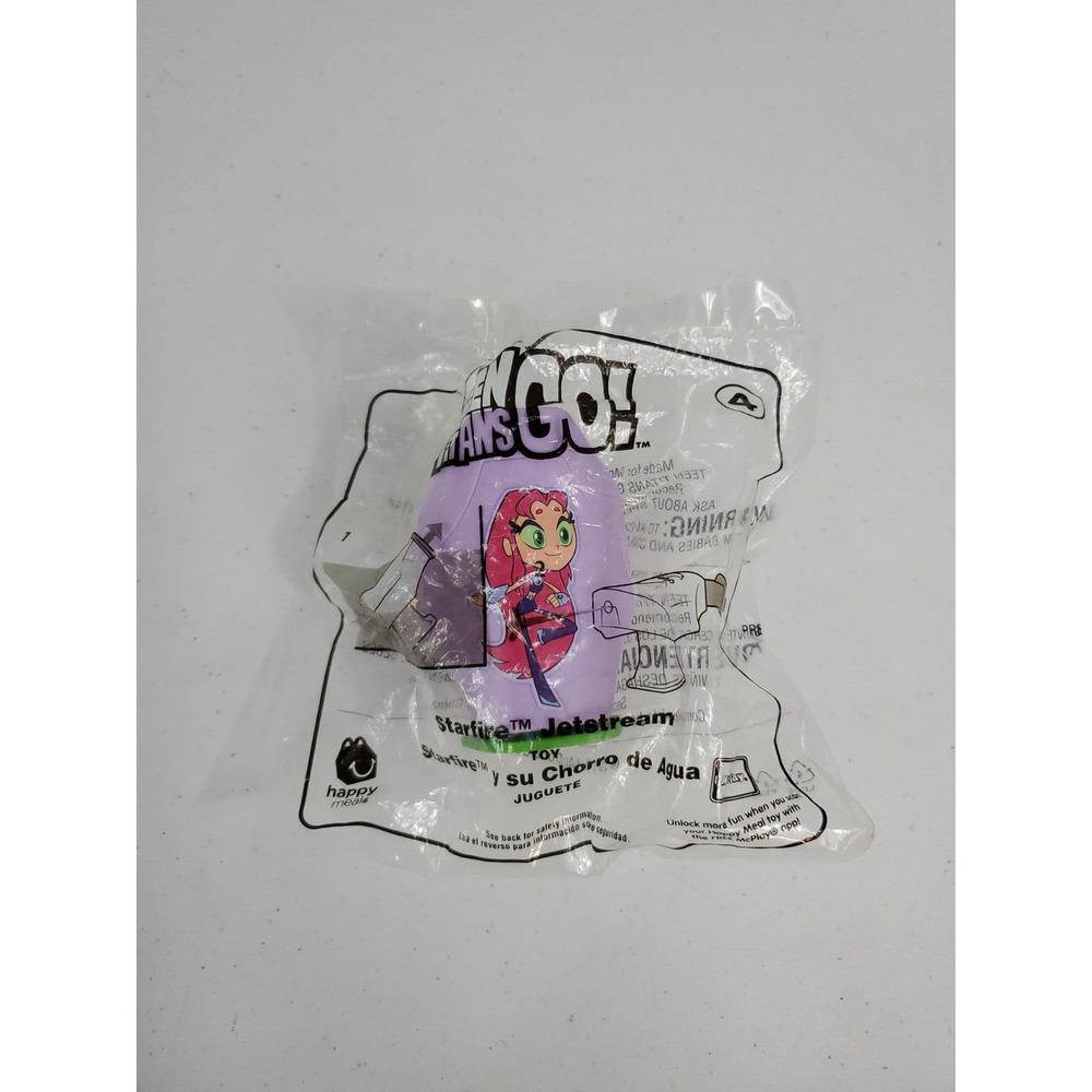 McDonalds Happy Meal Toys 2019 DC Comics Teen Titans Go Cake Toppers Lot of 6 - Picture 6 of 7